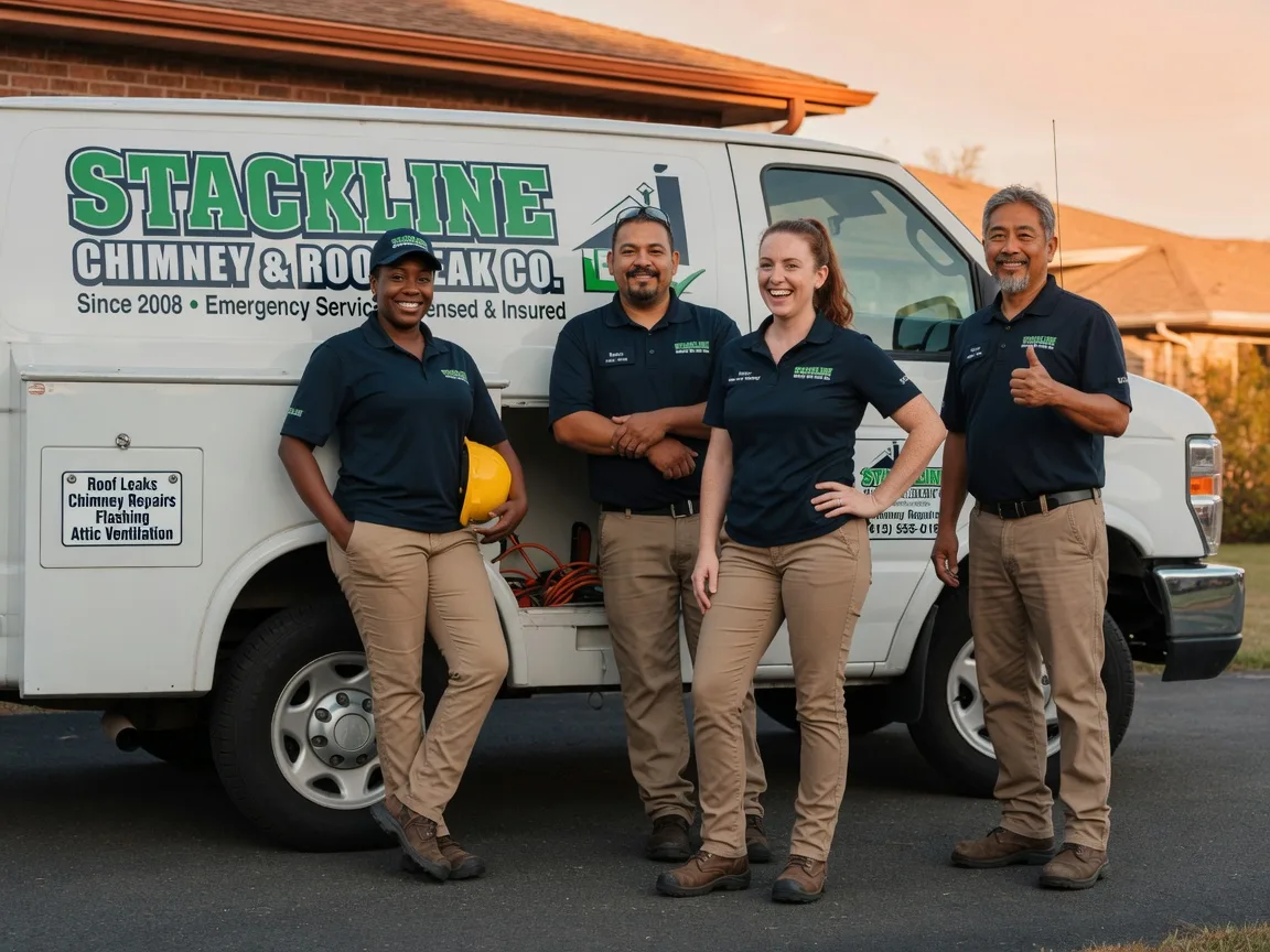 Chimney flashing repair company in Beaverdam, OH